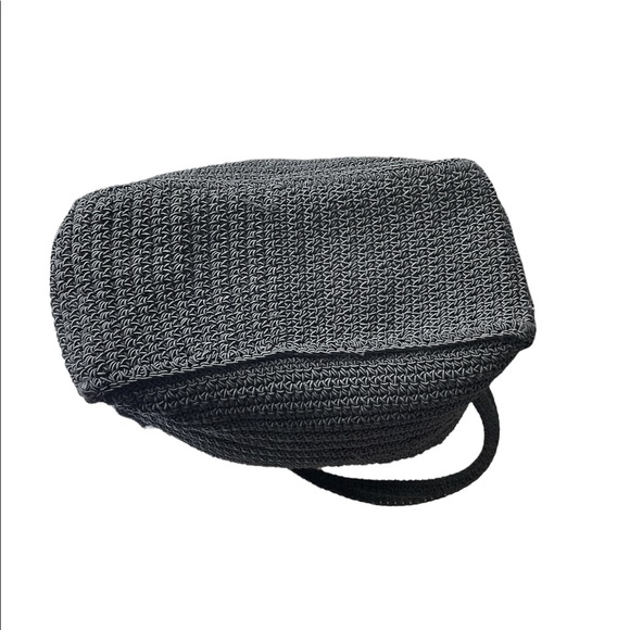 The Limited Black and Ivory Woven Handmade Toto bag - Picture 7 of 9